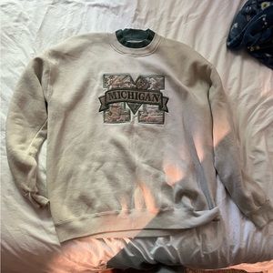 Vintage university of Michigan crewneck one of a kind